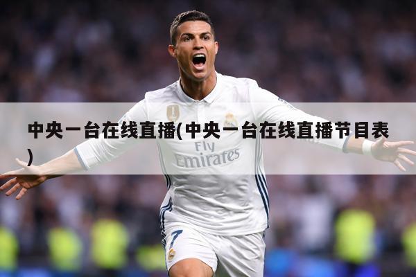 中央一台在线直播(中央一台在线直播节目表)